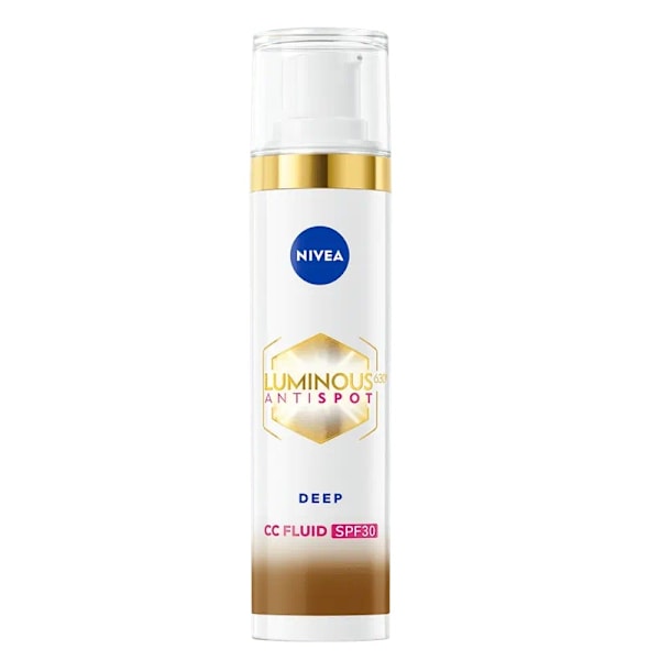 Nivea Luminous630 CC-voide tummille läiskille SPF30 03 Deep, 40 ml
