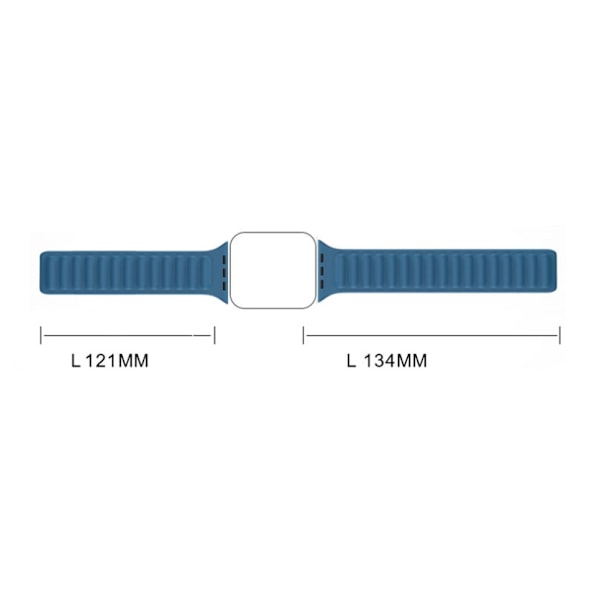 Magnetiskt Armband för Watch 7/8/9 41mm - Blå Magnetisk Rem Brac