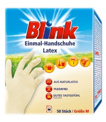 Engångshandskar Blink/ M/ 50-pack