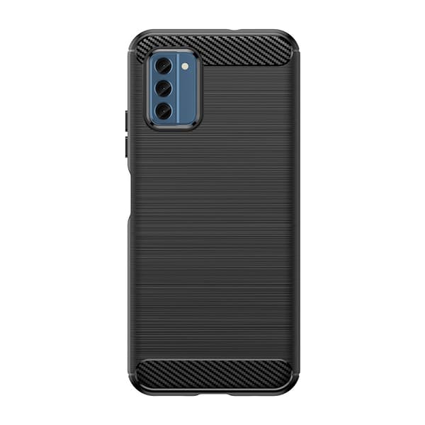 Silikonfodral Carbon Case för Nokia C300 - svart