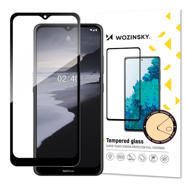 Wozinsky Hållbart Härdat Glas FullGlue Case-Vänlig Skärmskydd ti