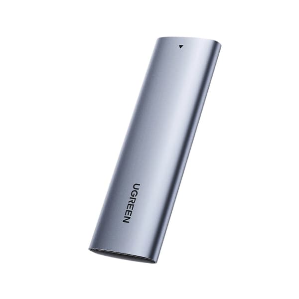 Ugreen Fodral till M.2 B-Key SATA SSD Hölje 5Gbps Grå + USB-C Ka