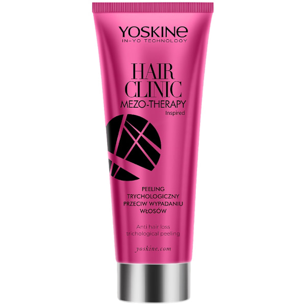 Yoskine Hair Clinic Mezo-Terapeuttinen Trikologinen Kuorinta Hiustenlähdön Estämiseksi, 200 ml