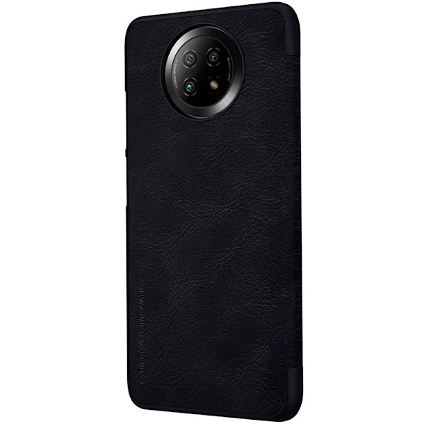 Nillkin Qin Läderfodral för Xiaomi Redmi Note 9T 5G Svart