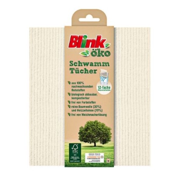 Blixtande Eco Skumtvättduk/ 1 styck
