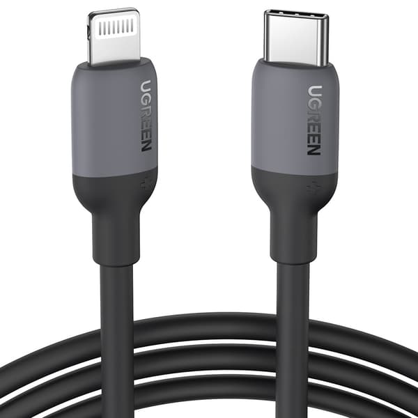 Ugreen US387 Lightning till USB-C Kabel MFI PD 20W 480Mb/s 1m -