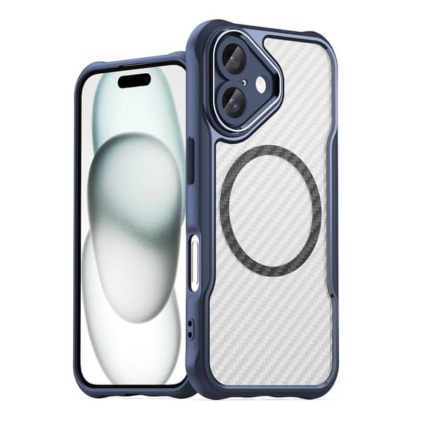 Skyddande Silikonfodral Leading Series MagSafe för iPhone 16 - B