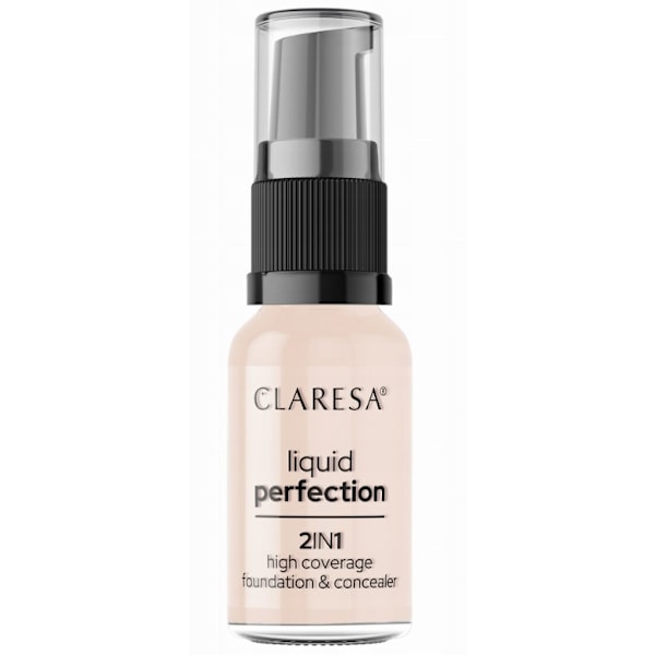 Claresa Flytande Concealer Perfekt 2-i-1 Nr. 101/ 34g