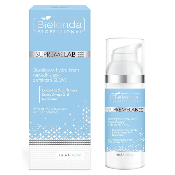 Bielenda Professional SupremeLab Hydra Glow Oljefritt Fuktgivand