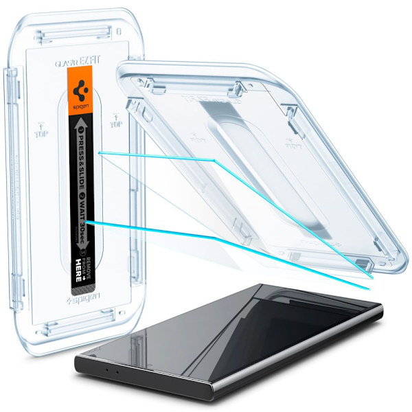 Spigen Glas.tR EZ Fit Härdat Glas för Samsung Galaxy S24 Ultra -