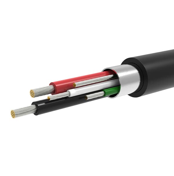 Ugreen US249 Adapter Mini USB-B till USB-A OTG 10 cm - Grå