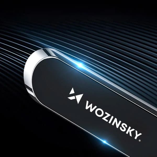 Wozinsky Magnetisk Instrumentbräda Hållare Självhäftande Svart (