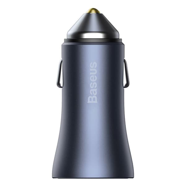 Baseus Golden Contactor Pro Snabbladdare för Bil USB Typ C / USB