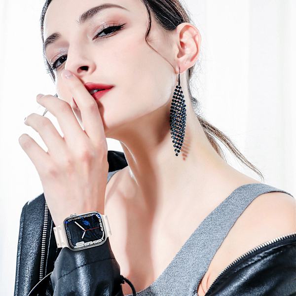 Trefaldigt Skydd Armband till Apple Watch SE/ 9/ 8/ 7/ 6/ 5/ 4/