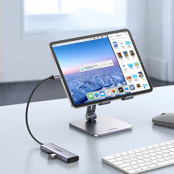 Ugreen HUB CM511 5-i-1 USB-C PD/HDMI/USB-A 3.0 Adapter - Grå