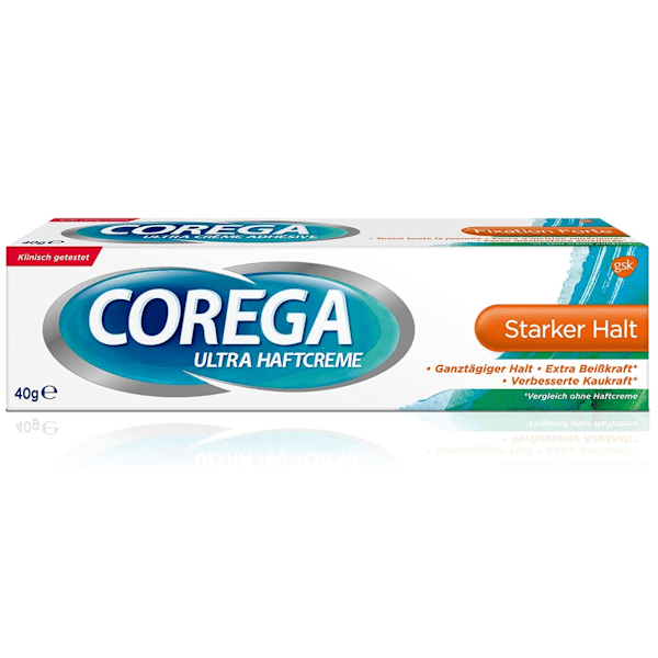 Protesfäste Corega/ 40g - Långvarig komfort och utmärkt fäste he