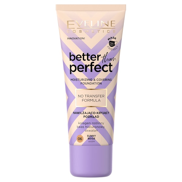 Eveline Cosmetics Bättre Än Perfekt Fuktgivande-Coverage Foundat