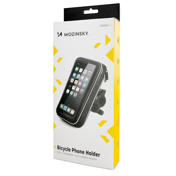 Wozinsky Telefonhållare för Cykel/ Motorcykel/ Scooter Svart (WB