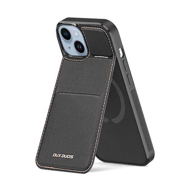 Dux Ducis Rafi Mag Plånboksfodral med Stativ/ MagSafe & RFID Blå