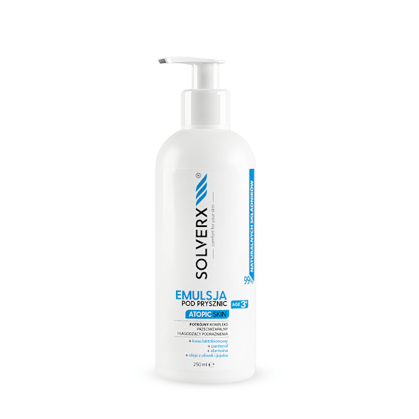 Solverx Atopisk Hud Duschemulsion för Atopisk Hud/ 250ml