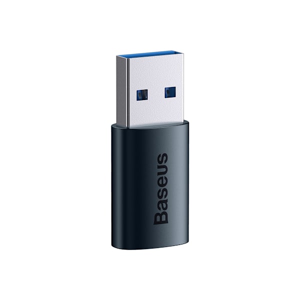 Baseus Ingenuity Mini Adapter USB 3.1 OTG till USB-C Blå (ZJJQ00
