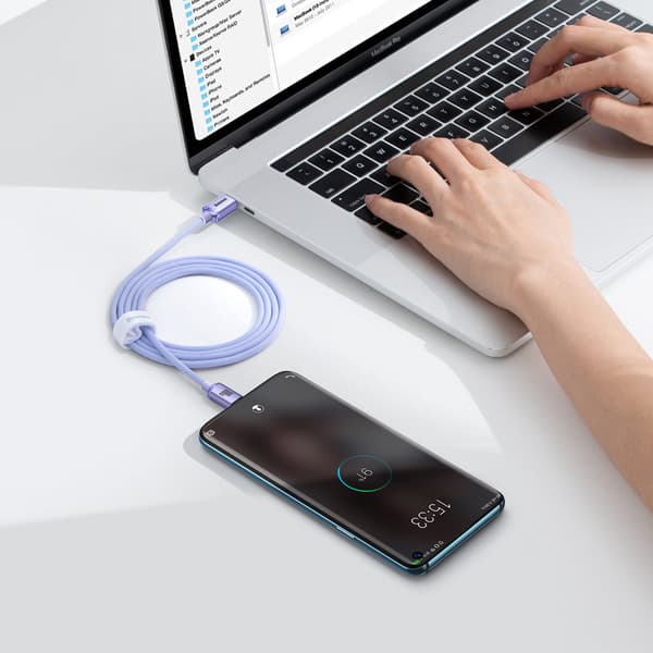 Baseus CAJY000701 USB-C till USB-C PD 100W 5A 480Mb/s 1/2m - Lil