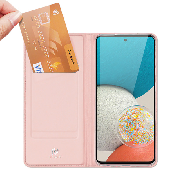 Dux Ducis Skin Pro Fodral med Flik Rosa för Samsung Galaxy A73