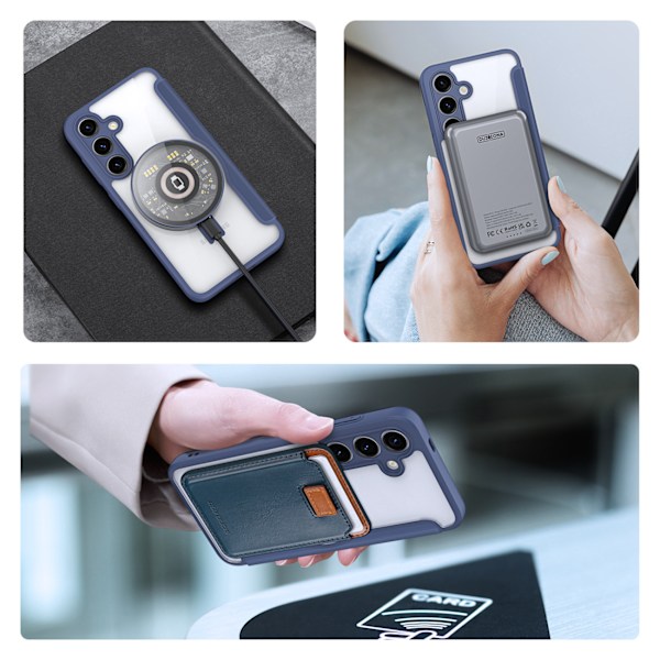 Dux Ducis Skin X Pro Samsung Galaxy S24 Fodral med MagSafe/ Blåt