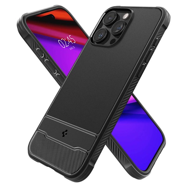 Spigen Rugged Armor Mag Skal med MagSafe för iPhone 15 Pro Max -