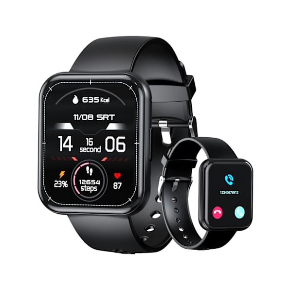 Choetech WT001 Smartklocka med samtalsfunktion IP67 - svart