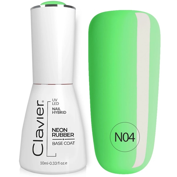 Clavier Lyx Neon Gummibas Färgglad N04 Grön Regnbåge/ 10ml