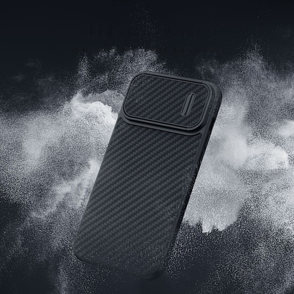 Nillkin Skyddande Syntetfiberfodral för iPhone 14 Pro Max med Ka