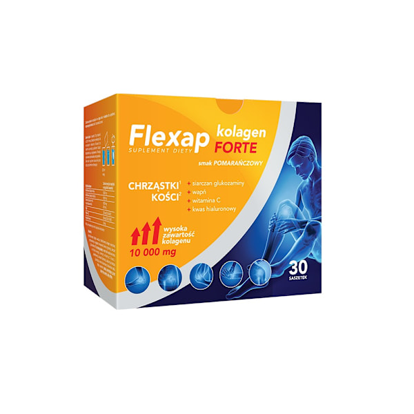 Flexap Kollagen Forte/ apelsinsmak/ 30 påsar