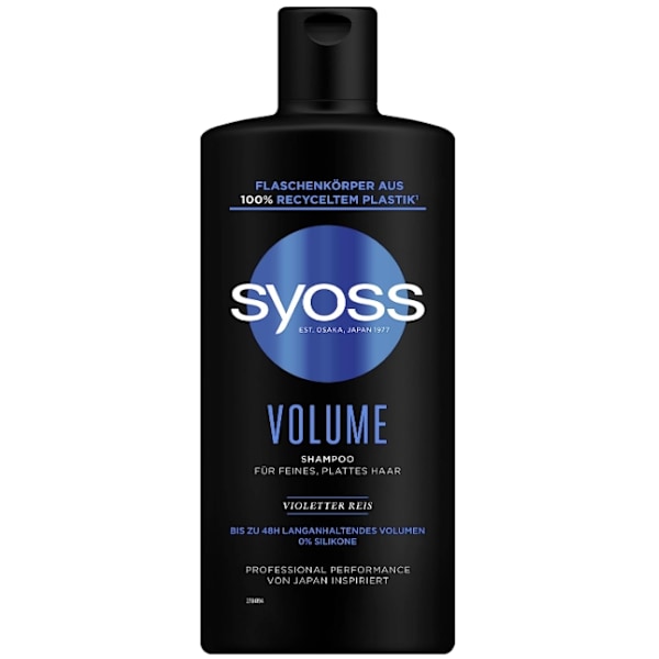 Syoss Volym Schampo - 440 ml från Tyskland