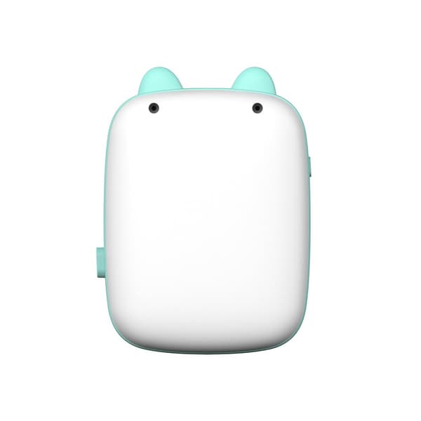 Mini termoprinter HURC9 med kattdesign - blå