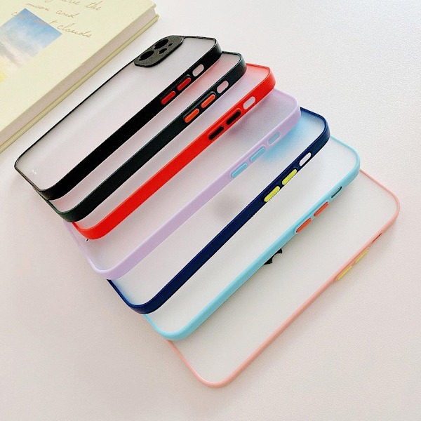 Milky Case flexibel halvtransparent silikonfodral för Samsung Ga