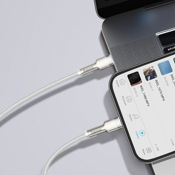 Baseus Cafule Series Metall Data Kabel USB-C / Lightning 20W PD
