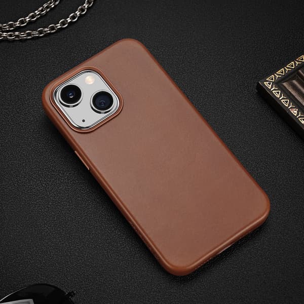 Dux Ducis Naples magnetiskt läderfodral för iPhone 14 Plus med M
