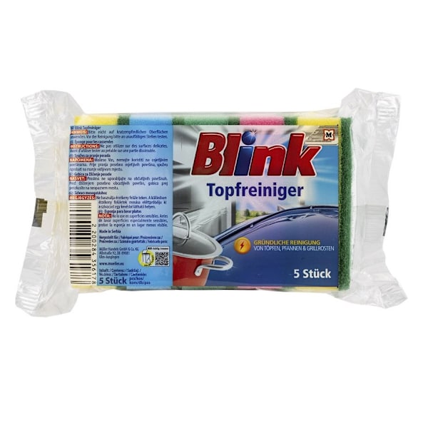 Blink/ Färgglada Målarsvampar/ 5 stycken