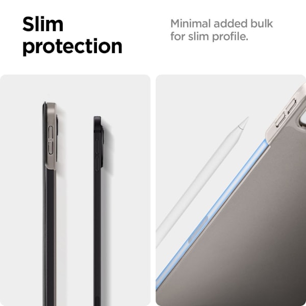 Spigen Smart Fold-skal för iPad Pro 13" 2024 - svart