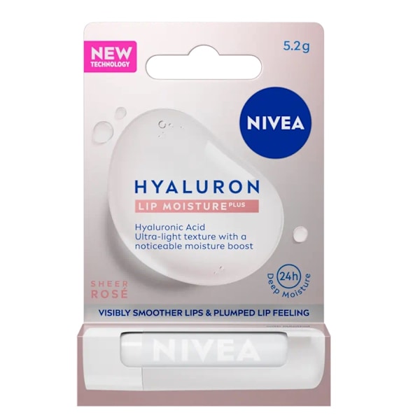 Nivea Fuktgivande Läppbalsam Rose/ 5.2g