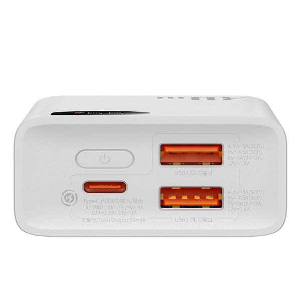 Powerbank Baseus Adaman2 med digital display/ 2x USB-A / 1x USB-