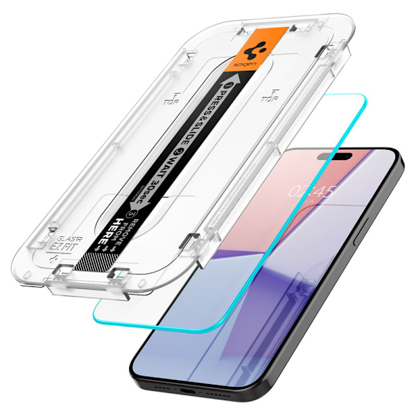 Spigen Glas.tR EZ Fit Härdat Glas för iPhone 15 Pro