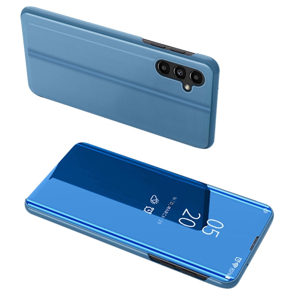 Samsung Galaxy A14 Blå Clear View Flipfodral