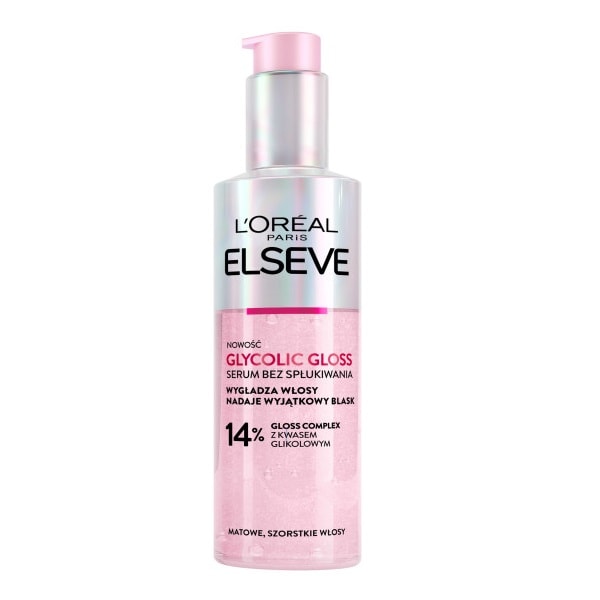 L'Oreal Paris Elseve Glykolisk Glansserum för Grovt och Matt Hår