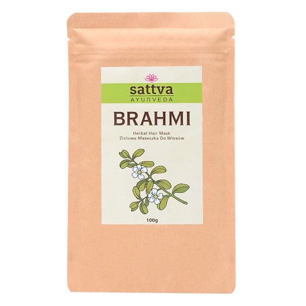Sattva Naturlig Brahmi Växtbaserad Hårmask/ 100g