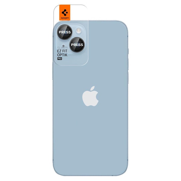 Spigen Glas.tR EZ Fit Optik Kameraskydd för iPhone 14/Plus/15/Pl