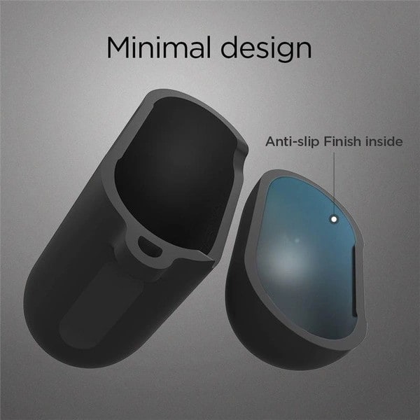 Spigen Skyddsfodral för AirPods 1/2 - Svart