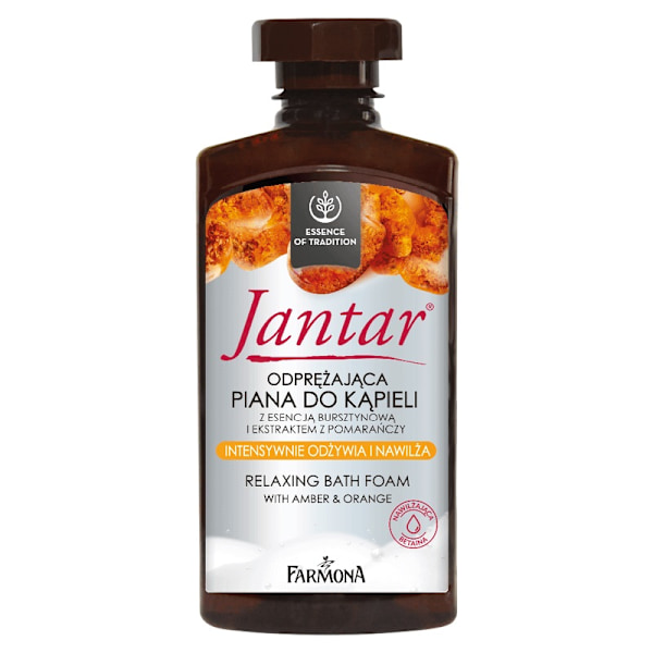 Farmona Jantar Kylpyvaahto Meripihkalla ja Appelsiiniuuteella, 330ml