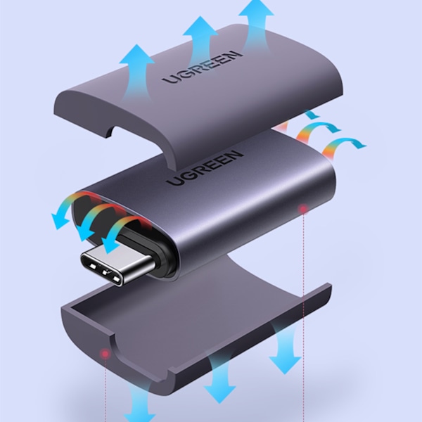 Ugreen US320 USB-C till HDMI Adapter - Grå